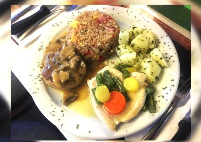 traiteur plato servido